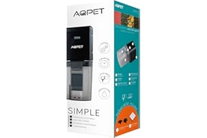 Aqpet Simple Mangiatoia Automatica Distributore Automatico Mangime per Acquari