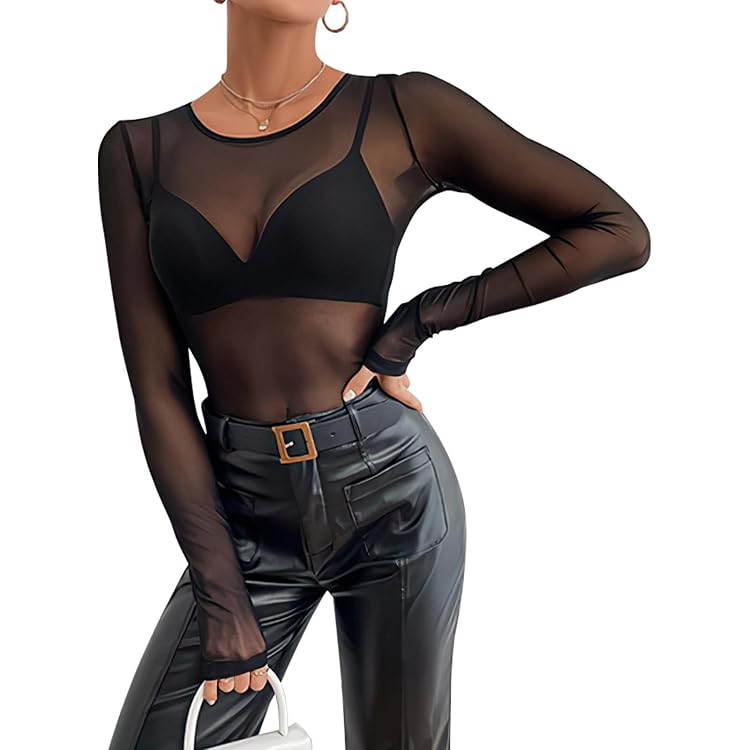 Haut Paillettes Femme Avec Chaînes Cheveux – Tenue Festival Strass Et Résille – Pour Soirée, Halloween – Taille M Blanc