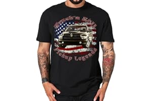 SHIRTMATIC American Pickup Truck V8 Muscle Car Shirt kompatibel mit Dodge