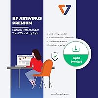 K7 Antivirus Premium- 1 User, 1 Year (Email Delivery in 2 hours - No CD)