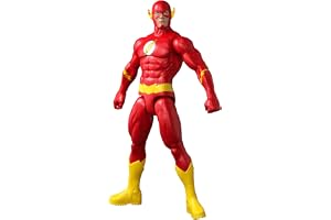 Mattel DC The Flash actionfigur 30 cm, 7 rörliga leder | Superhjälteleksak, klassisk röd och gul dräkt, detaljerad design, JMD70