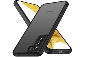 ‎IVOLER iVoler Matowe etui do Samsung Galaxy S22 5G, ochrona aparatu, odporne na wstrząsy, klasa wojskowa, ultracienka tylna obudowa ochronna zapobiegająca odciskom palców