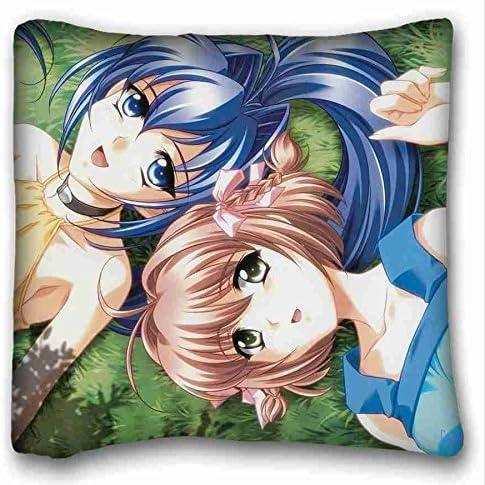 Yokon Anime Custom Cotton &amp; Polyester Soft ( Anime Kimba The White Lion ) Pillow Covers Bedding Accessories Size 16"X16" suitable for King-bed PC-Yellow-13143