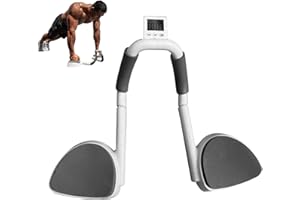 WANGDUODU Multifunción Timing Plank Trainer, Abdominal Muscle Trainer Up Board Home Fitness Equipment AB Workout Equipment con Pantalla LED para Hombres y Mujeres Shaping Workout