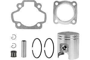 44mm Big Bore Kolvsats Med Ringar Nållagerpackning För Yamaha PW50 PW60 1981-2009 PY50 G50T QT50 Peewee50