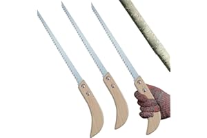 GIMOCOOL 3Pcs Outdoor Portable Hand Saw, 2023 New Hand Pruning Saw,Fast Cutting Japanese Style Teeth,Pruning Saw with Ergonomic Non-Slip Handle, Best for Camping, Gardening,Cutting Wood