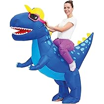 Costume Gonfiabile Da Fenicottero Rosa AirSuit® - Taglia Adulti 160-190cm, Con Ventilatore Integrato, Perfetto Per Feste E Halloween - Foto 4