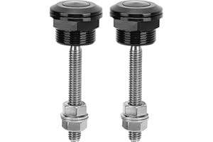 ‎VOBOR Vobor 2Pcs Universal Hood Pin Bonnet Lock Schnellverschluss Druckknopf Stoßstangenclip Riegel(22mm)