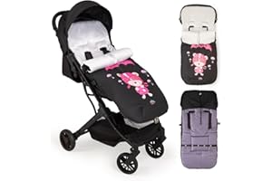 Interbaby Saco Silla Paseo Universal Saco Bebe Invierno Suave, Cálido, Afelpado | Saco Carro Bebe Invierno Desmontable, Doble Apertura, Lavado Fácil, Materiales Antialérgicos