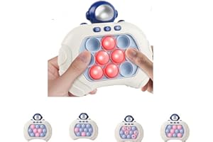 UBIK Pop It Electrónico Juguetes Quick Push Pop It Electrónico 4 Mode con Sonido y luz Juguetes sensoriales y mágicos (Astronauta)