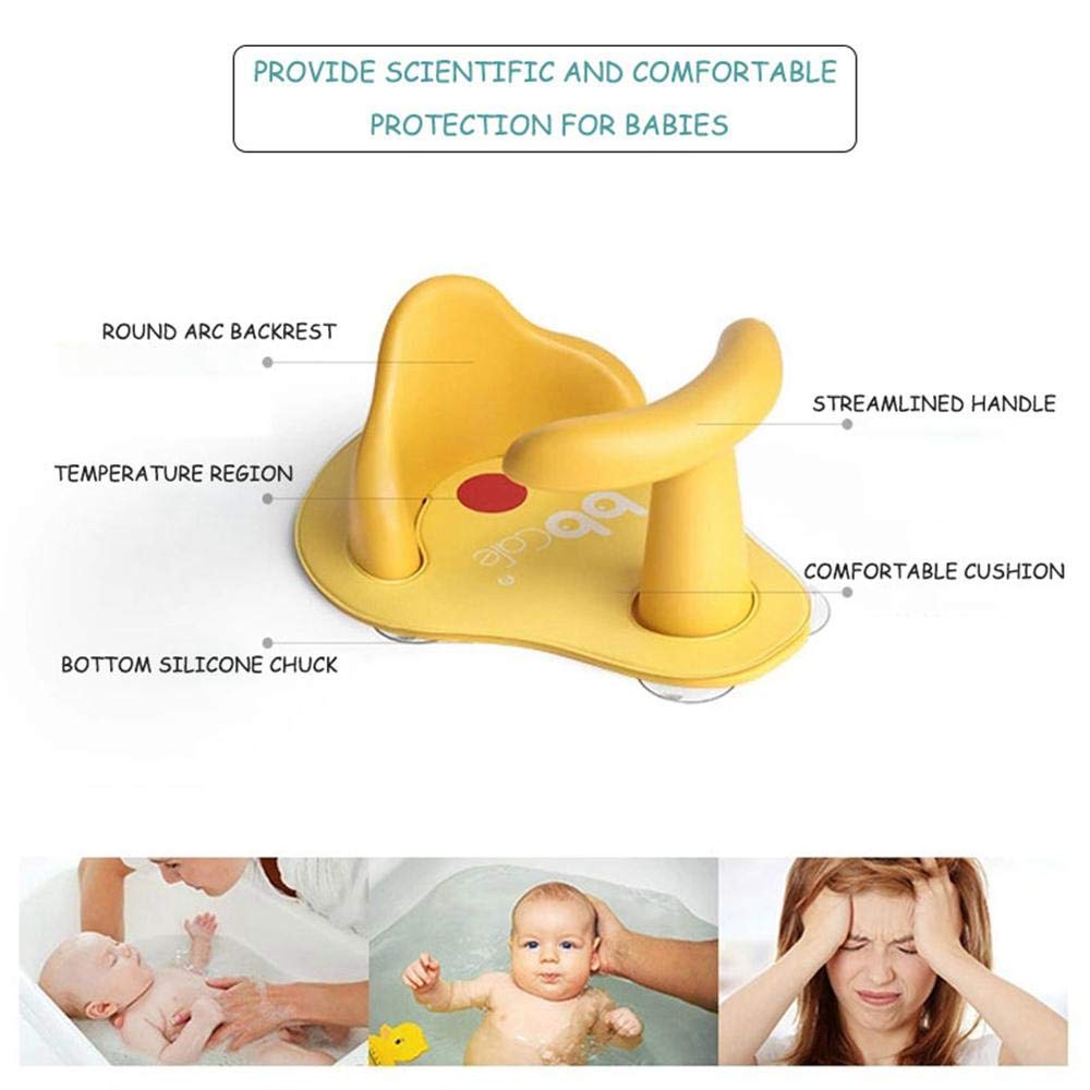 LayOPO Baby Safety Bath Seat, AntiSlip Shower Safety Chair For Tub
