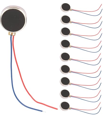 Moteurs Vibrants Miniatures DC 1.5V-3V – Lot De 2 – 22,5x12 Mm – Pour Modélisme, Massage, Appareils Électroniques - 10