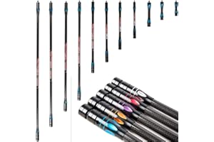 Wolfman Tir à l'arc Stabilisateur d'arc Barre D'équilibre 4-34 Pouces Tige Stabilisatrice en Carbone Amortir Le Poids Tige D'Amortisseur pour Arc à Poulies Arc Classique de Chasse