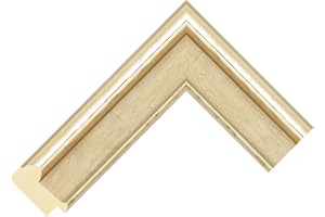 TV IN DISGUISE Customisable Bezel/Frame compatible with the Samsung Frame TV (55 inch) - Modern Slim Frames (Classic Ivory and Silver 45mm)