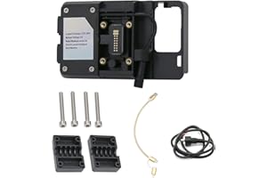 Shkalacar Handy-Navigationshalterung Zubehör mit USB-Ladegerät Kompatibel mit BMW R1200GS LC & Adventure S1000XR R1200RS