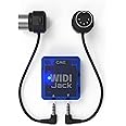 CME WIDI Jack + DIN-5 MIDI Cable Pack - Bluetooth MIDI Interface with 5-PIN DIN MIDI cables Included - Works with all DIN-5 MIDI devices - Wireless MIDI for Synth Keytar Pedalboard Keyboard
