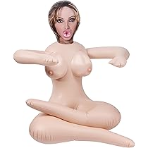 sex doll eu Inflatable sex doll or toy at the stand of DSL 55 in the open-air trade  fair of 