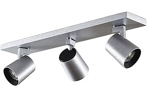 ‎ARCCHIO Arcchio Strahler 'Iavo' (Modern) in Alu aus Metall u.a. für Küche (3 flammig, GU10) - Deckenlampe, Deckenleuchte, Lampe, Spot, Küchenleuchte