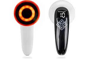 VRAIKO GINO 4 in 1 Body Massager, Handheld and Cordless Body Sculpting Massager, Multifunctional At-Home Beauty Salon Device (White)