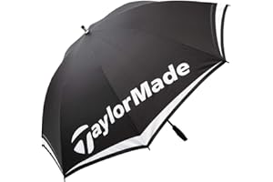 TaylorMade 2017 TM 60' Lightweight Single Canopy Mens Golf Umbrella