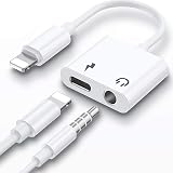 Adattatore per cuffie 2 in 1 per iPhone 13, [certificato Apple Mfi]  Adattatore da Lightning a jack per cuffie da 3,5 mm [Musica+ricarica]  Splitter iPhone compatibile con iPhone 13/13 Pro/12/11/X/8 : Amazon.it:  Elettronica