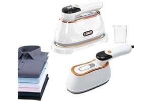 Defroisseur Vapeur Fer à Repasser Vertical 1200W, Ruspela Vêtements à main Garment Steamer anti-froissement avec 3 niveaux de vapeur Réservoir d'eau 180ml Chauffage rapide en 15s pour voyage