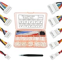 Connecteurs SH1.0 Pour Drone FPV - Câbles Silicone Pré-sertis - Compatible SpeedyBee, Holybro, T-Motor