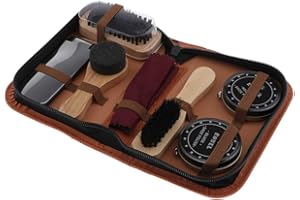 Baoblaze kit de Limpiador con Cepillos y Caja Almacenamiento Accesorios para Viaje