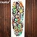 Price comparison product image 5Pcs- Bound large body sleeve sticker 48x17CM water transfer tattoo ladies men Tatoo 5Pcs-