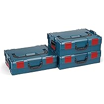 Bosch Sortimo L BOXX 136 Lot De 3 - Taille 2 - Bleu Professionnel