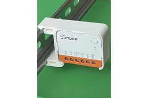 4 x SOIXX hatthållare för Sonoff Mini R4, ZBRBS, R2, RBS, R4M DIN Rail topphållare