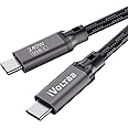 iVoltaa 240W PD 3.1 USB C to USB C Cable, Braided Type C Fast Charging Cable [48V - 5A ] Compatible with Laptop, Mobile and Tablets (3 M/ 9.9 Feet)