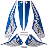 Bike Body Multi Color Fancy Decals Kit Stickers For Honda Dio Blue Gry Amazon In Car Motorbike