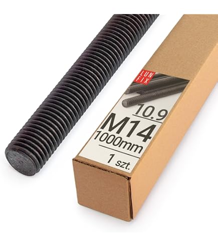 Barra Filettata M16 X 1000 Mm In Acciaio | Asta Filettata DIN 975 | Per Costruzioni, Fissaggi E Progetti Industriali