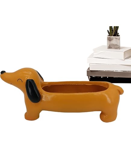 Sottobicchieri Particolari Set Di 4 Sottobicchieri A Forma Di Bassotto Con Supporto, Decorazione Sottobicchieri Eleganti