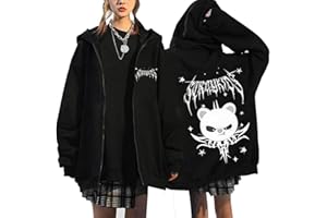 KASENFASHION Stray Kids SKZOO Sudadera con capucha – Y2K Ropa de calle extragrande con cremallera Bonitos BangChan Lee Know Changbin Hyunjin Han Felix Seungmin I.N Motivos