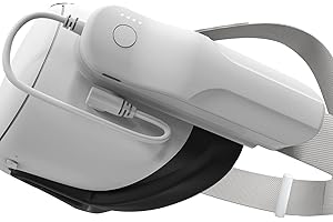 AODELAN Paquete de batería para Oculus Quest 2,5000 mAh, tiempo de reproducción extra de 2 a 4 horas, compatible con correa Quest 2 Elite y correa original, accesorios para Oculus/Meta Quest 2 y auriculares