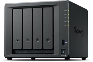 Synology DiskStation DS425+ Serveur de Stockage Intel Celeron J4125 2 Go DDR4 0 to - Noir