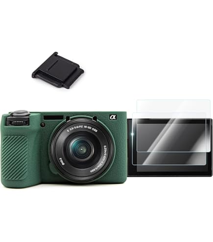 MUZIRI KINOKOO - Coque Silicone Pour Sony A6700/Alpha 6700 | Protection Anti-rayures | Slim Et Lisse | Multi-couleurs