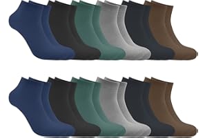 Caudblor 12 par Show bawełniane skarpetki dla mężczyzn i kobiet, białe / szare / czarne