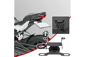 LORABABER Moto Kit d'éliminateur garde-boue queue Support plaque d'immatriculation Compatible avec CB125R CB150R CB250R CB300R 2018 2019 2020 2021 2022 2023 2024 CB 125/150/250/300 R