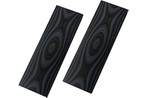 DANULAND 2 pcs G10 Knife Scales Handle Material,Knifemakers Sword DIY Slabs Grips Micarta Slab Material
