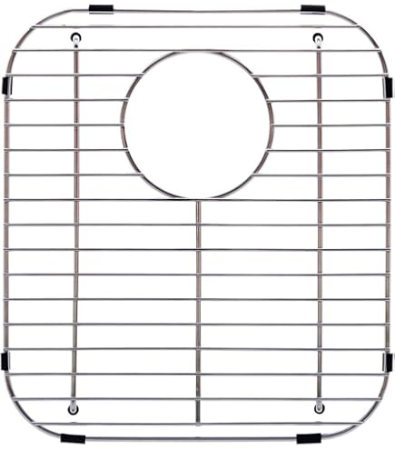 Stainless Steel Sink Bottom Grid Protector - 10 X 14 Inch Kitchen Sink Rack
