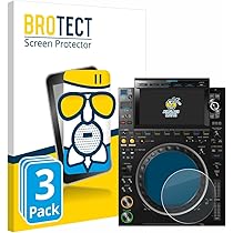 brotect Pellicola Protettiva Opaca per Pioneer CDJ 3000 Pellicola Protettiva Anti-Riflesso (2 Pezzi