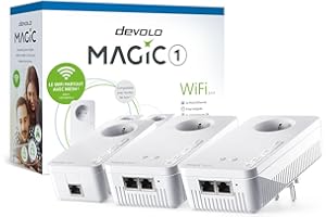 Devolo Magic 1 WiFi 1200 Mbit/s Ethernet Blanco 3 pieza(s) - Adaptadores de red PowerLine