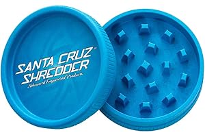 Santa Cruz Shredder Eco Biodegradable Hemp Grinder - Blue Edition - 2 Piece