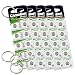 Produktbild Camelion by SBS Knopfzelle Alkaline Batterie LR 58 AG11 50 Stück 1,5V + 20x Schlüsselringe gratis