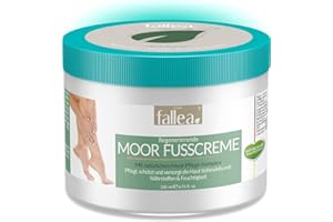 ROSARIO FALLEA Fallea Fußcreme vorbeugend gegen Fußgeruch, Schweißfüße, Fußpilz | Fuß Creme gegen Juckreiz | Fußpflege erfrischt, kühlt & vitalisiert | Fußdeo Geruchsstop mit Urea, Moor und ProVitamin B5