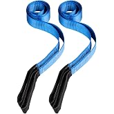 Pindex 2 Double Layer Flat Sling 6ft 1360kg Layer Crane Use | Polyester Flat Slings, for Lifting, Towing and Traction, Wear R