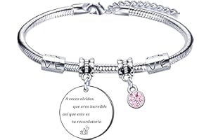 GUOYU Pulsera Mujer Niña Pulsera Motivaciòn Regalo Inspirador Regalos Familiar Amiga Mujer Regalo Originales para Mujer Hija Hermana Sobrina Nieta Amiga